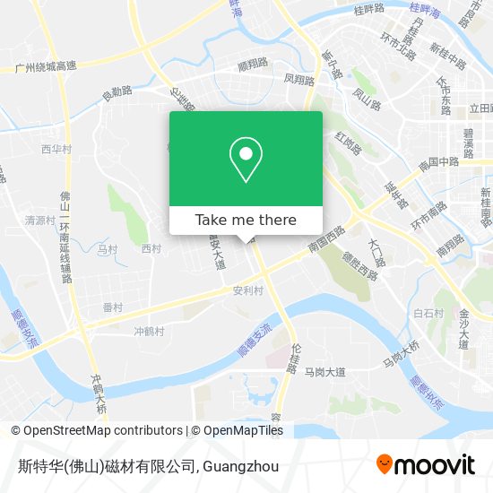 斯特华(佛山)磁材有限公司 map