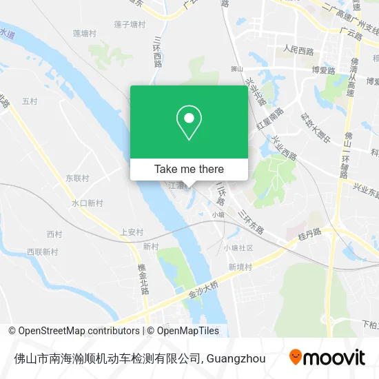 佛山市南海瀚顺机动车检测有限公司 map