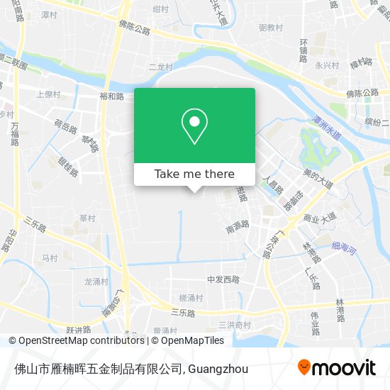 佛山市雁楠晖五金制品有限公司 map