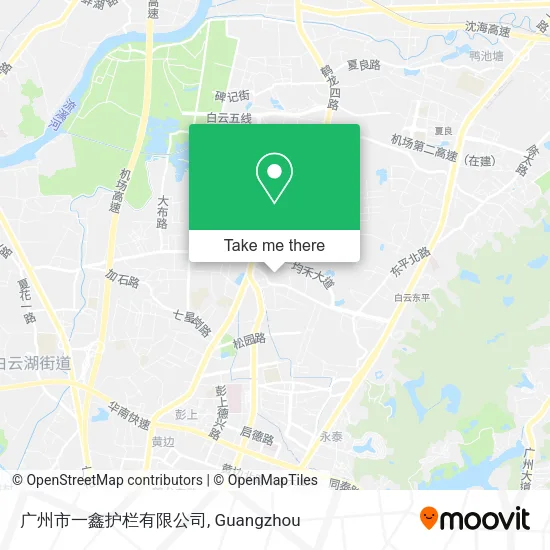 广州市一鑫护栏有限公司 map