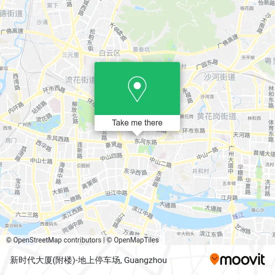 新时代大厦(附楼)-地上停车场 map