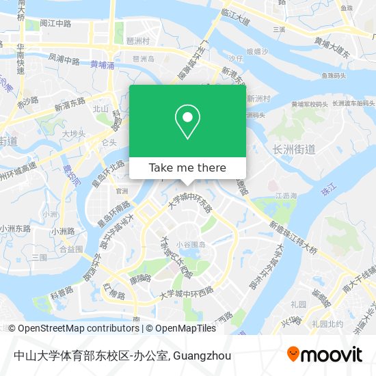 中山大学体育部东校区-办公室 map