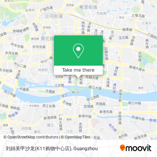 刘娟美甲沙龙(K11购物中心店) map