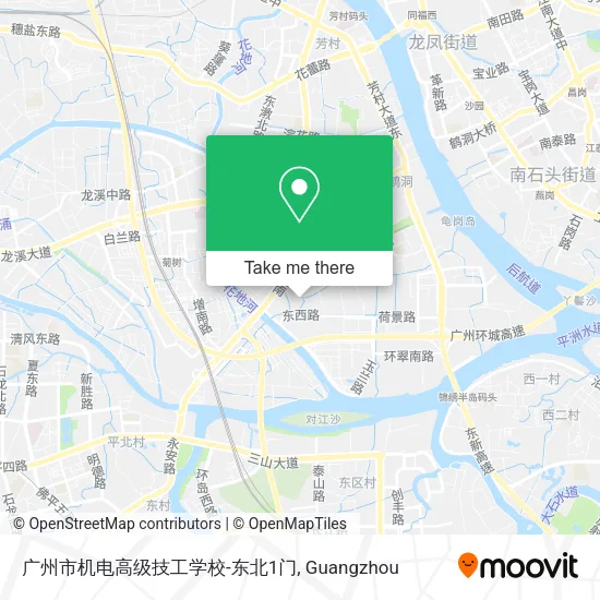 广州市机电高级技工学校-东北1门 map
