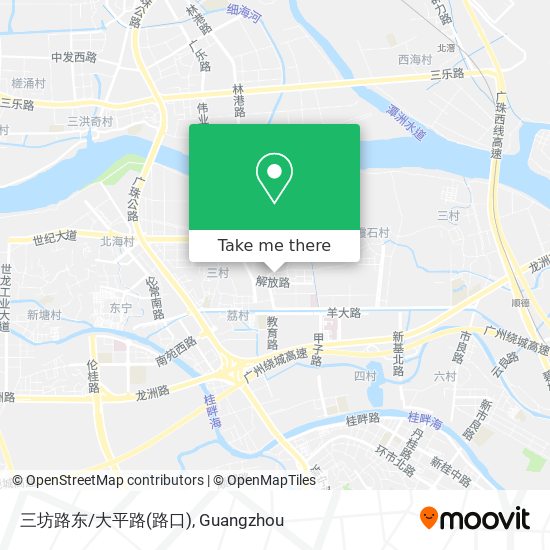 三坊路东/大平路(路口) map