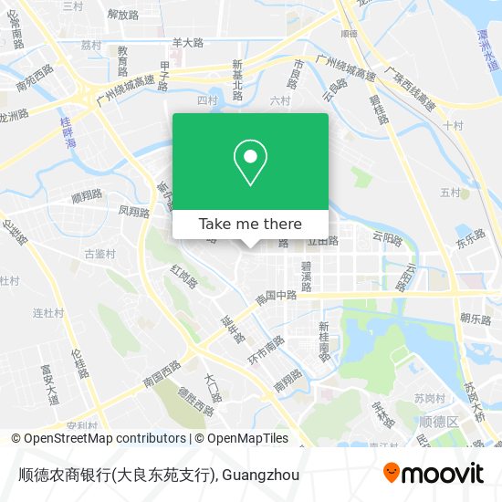 顺德农商银行(大良东苑支行) map
