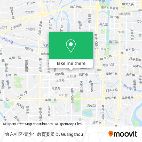 燎东社区-青少年教育委员会 map