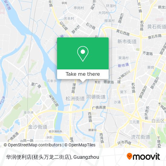 华润便利店(槎头万龙二街店) map