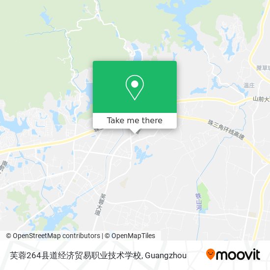 芙蓉264县道经济贸易职业技术学校 map