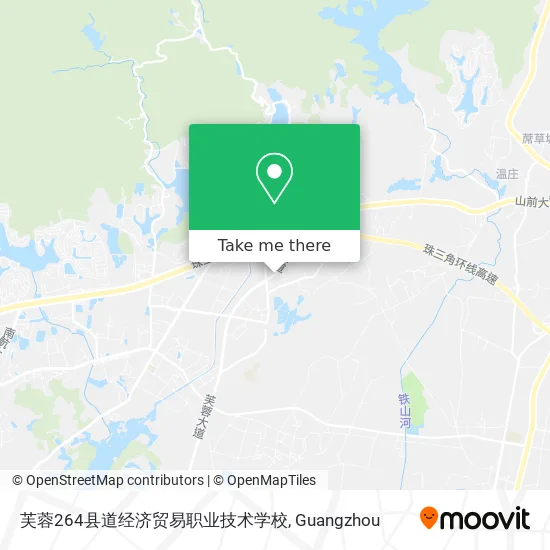 芙蓉264县道经济贸易职业技术学校 map