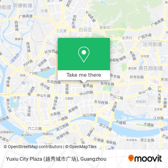 Yuxiu City Plaza (越秀城市广场) map