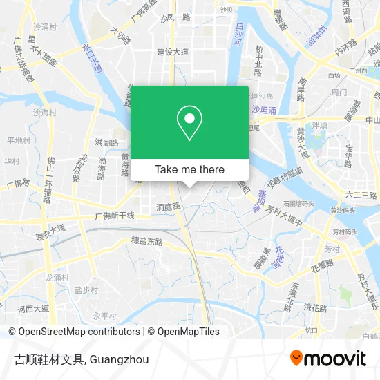 吉顺鞋材文具 map