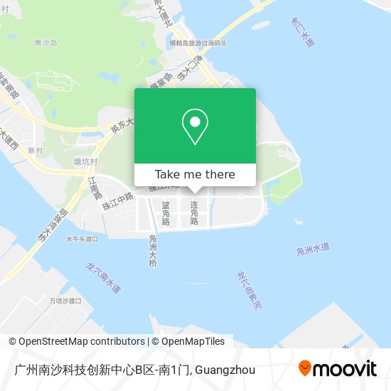 广州南沙科技创新中心B区-南1门 map