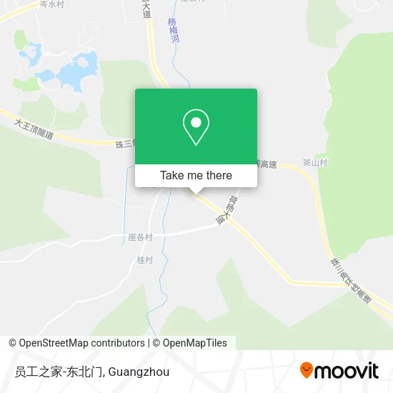 员工之家-东北门 map