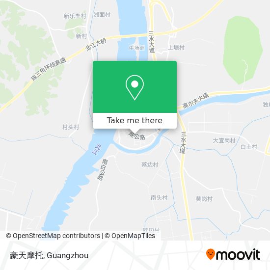 豪天摩托 map