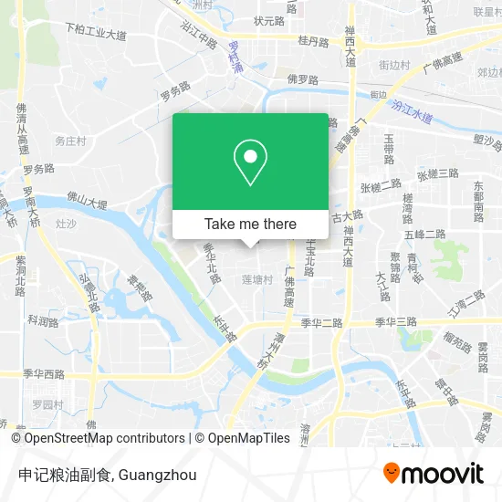 申记粮油副食 map