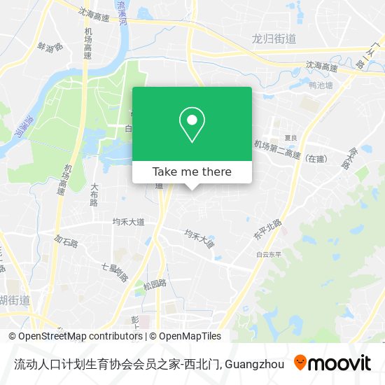 流动人口计划生育协会会员之家-西北门 map