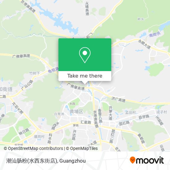 潮汕肠粉(水西东街店) map