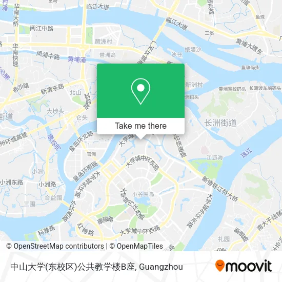 中山大学(东校区)公共教学楼B座 map