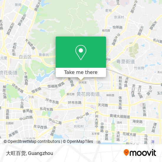 大旺百货 map