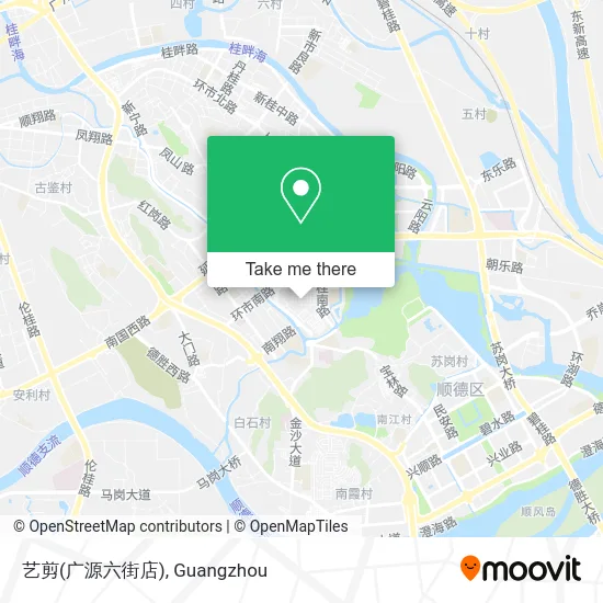 艺剪(广源六街店) map