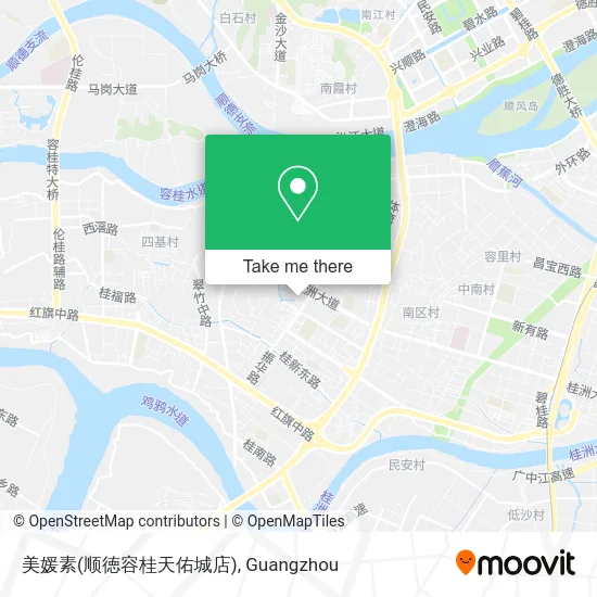 美媛素(顺徳容桂天佑城店) map
