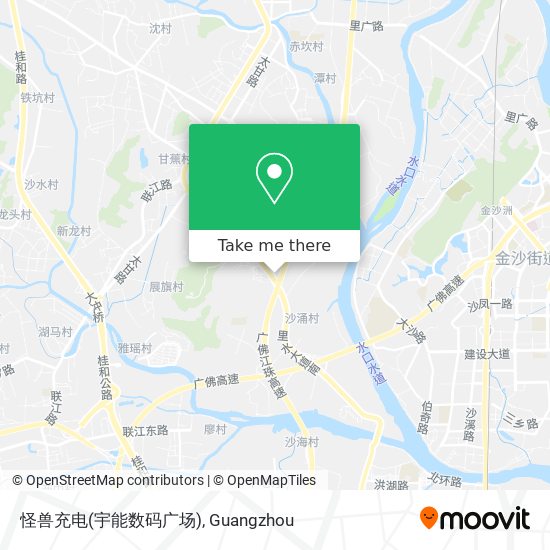 怪兽充电(宇能数码广场) map