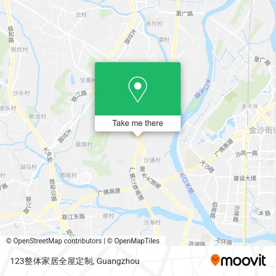 123整体家居全屋定制 map
