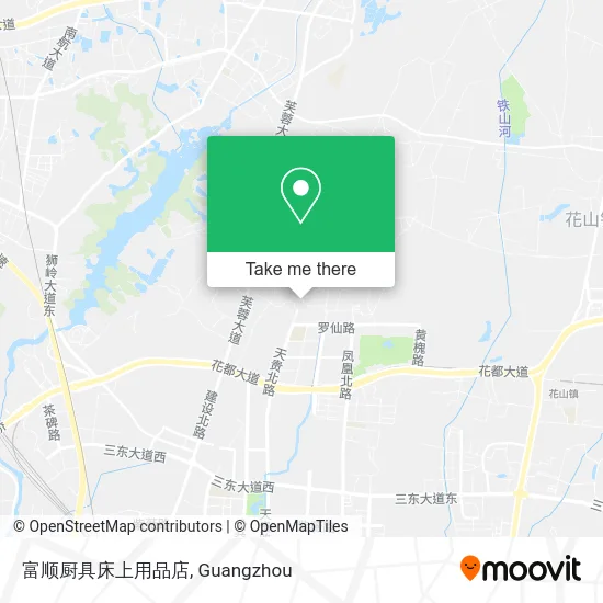 富顺厨具床上用品店 map