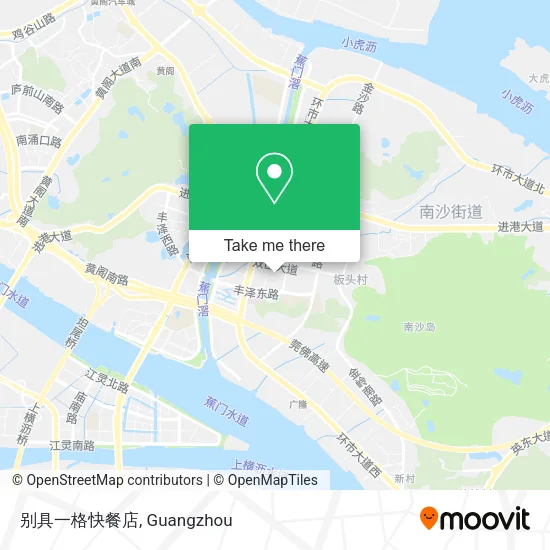 别具一格快餐店 map