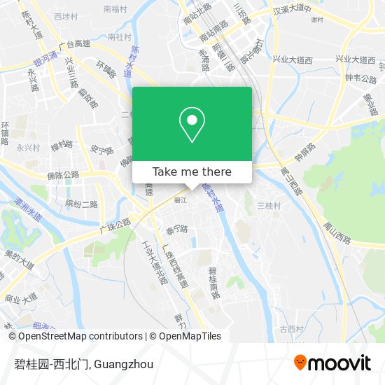 碧桂园-西北门 map