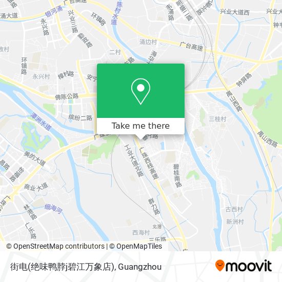 街电(绝味鸭脖j碧江万象店) map