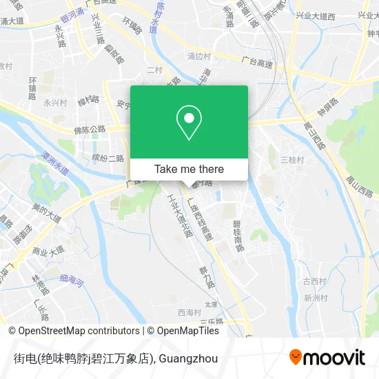 街电(绝味鸭脖j碧江万象店) map