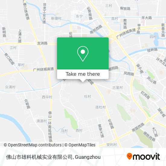 佛山市雄科机械实业有限公司 map