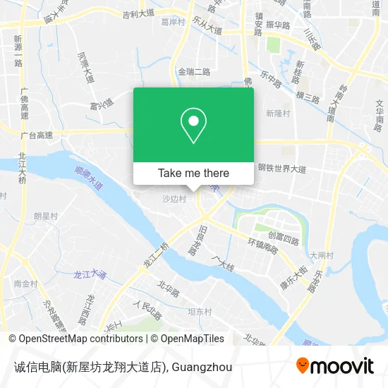 诚信电脑(新屋坊龙翔大道店) map