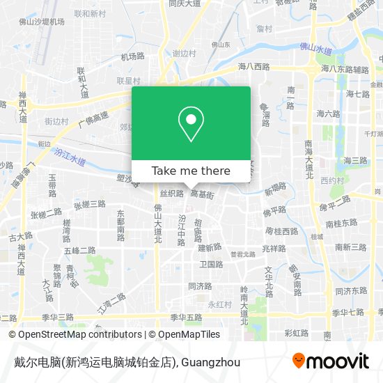 戴尔电脑(新鸿运电脑城铂金店) map