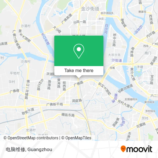 电脑维修 map