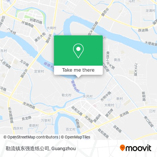 勒流镇东强造纸公司 map