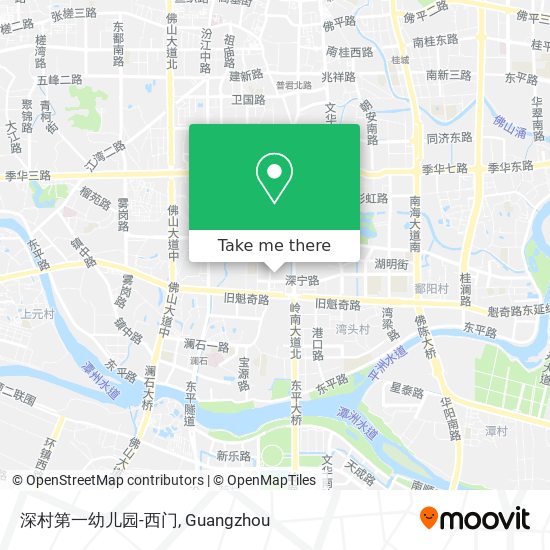 深村第一幼儿园-西门 map