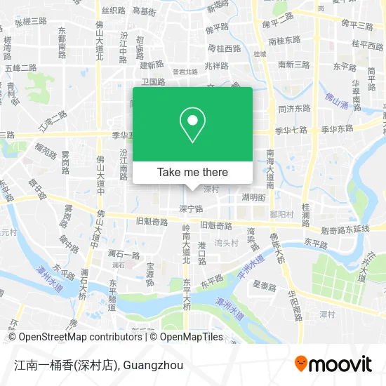江南一桶香(深村店) map
