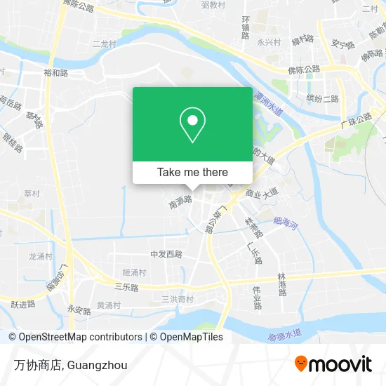 万协商店 map