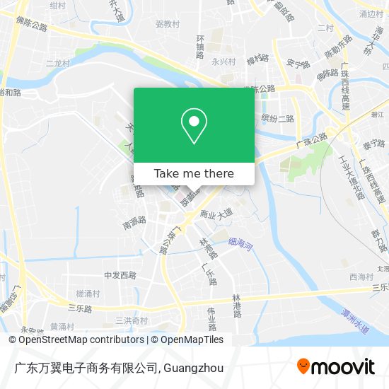 广东万翼电子商务有限公司 map