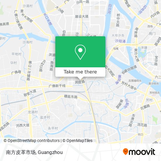 南方皮革市场 map