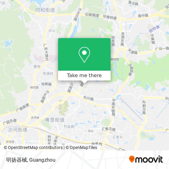 明扬器械 map