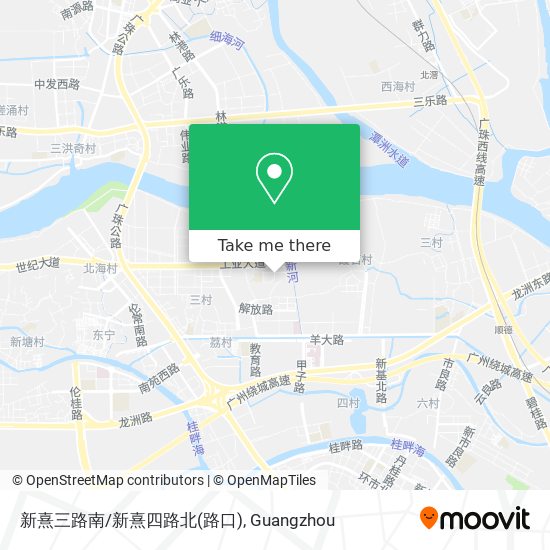 新熹三路南/新熹四路北(路口) map