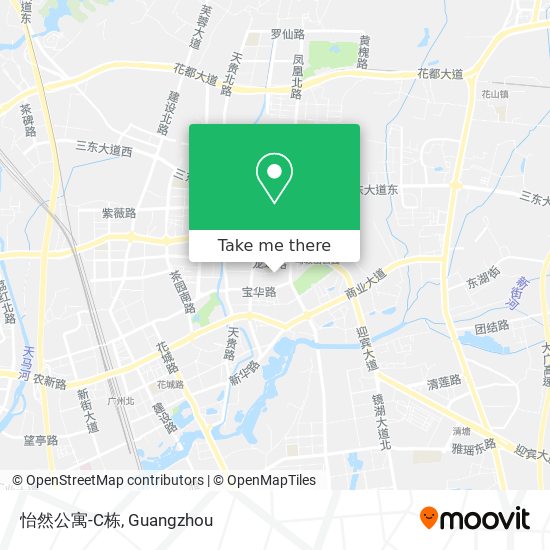 怡然公寓-C栋 map