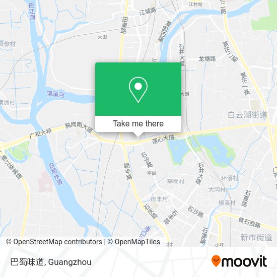 巴蜀味道 map