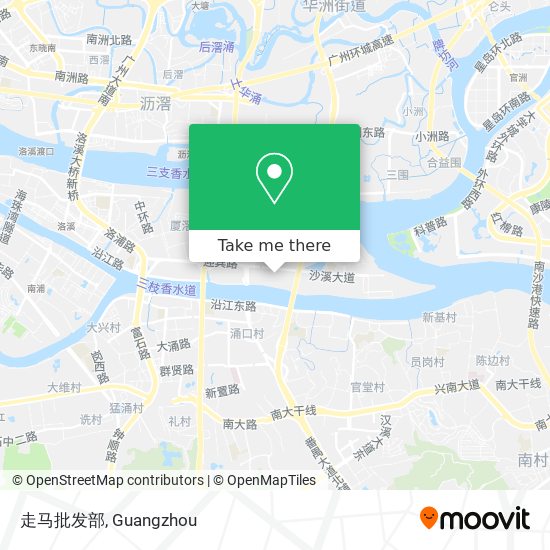 走马批发部 map