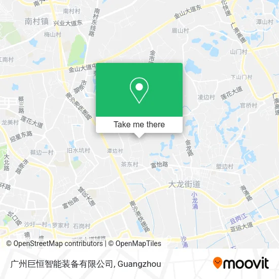 广州巨恒智能装备有限公司 map