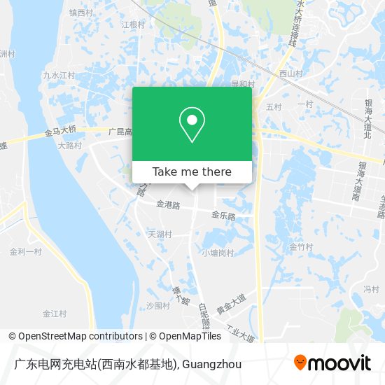 广东电网充电站(西南水都基地) map